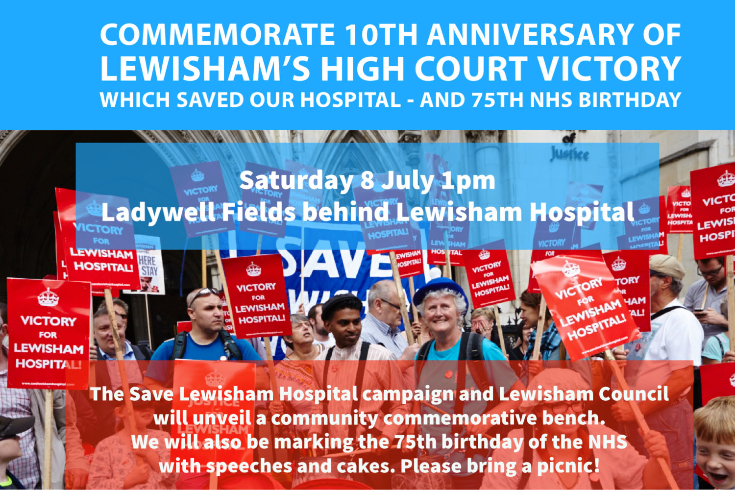 Save Lewisham Hospital Campaign And Lewisham Keep Our NHS Public   Headline Image 